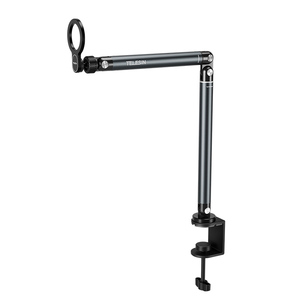 Telesin hooting live streaming lười biếng cánh tay có thể điều chỉnh cho máy tính bảng điện thoại di động từ nhôm máy tính để bàn kẹp <span class=keywords><strong>Bracket</strong></span> chủ - Product Image 1