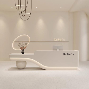 Lớn sang trọng Thẩm mỹ viện đồ nội thất spa quầy tiếp tân quầy lễ tân quầy lễ tân Thẩm mỹ viện - Product Image 1