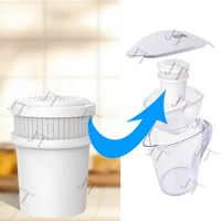 Filtre de remplacement pour pichet à eau, cartouche filtrante pour eau potable directe