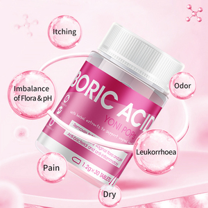 Prof.Ding all'ingrosso 30 in1 PH equilibrio rimuovere prurito rimuovere odore <span class=keywords><strong>supposte</strong></span> vaginali pillole <span class=keywords><strong>supposte</strong></span> compresse di acido borico - Product Image 2