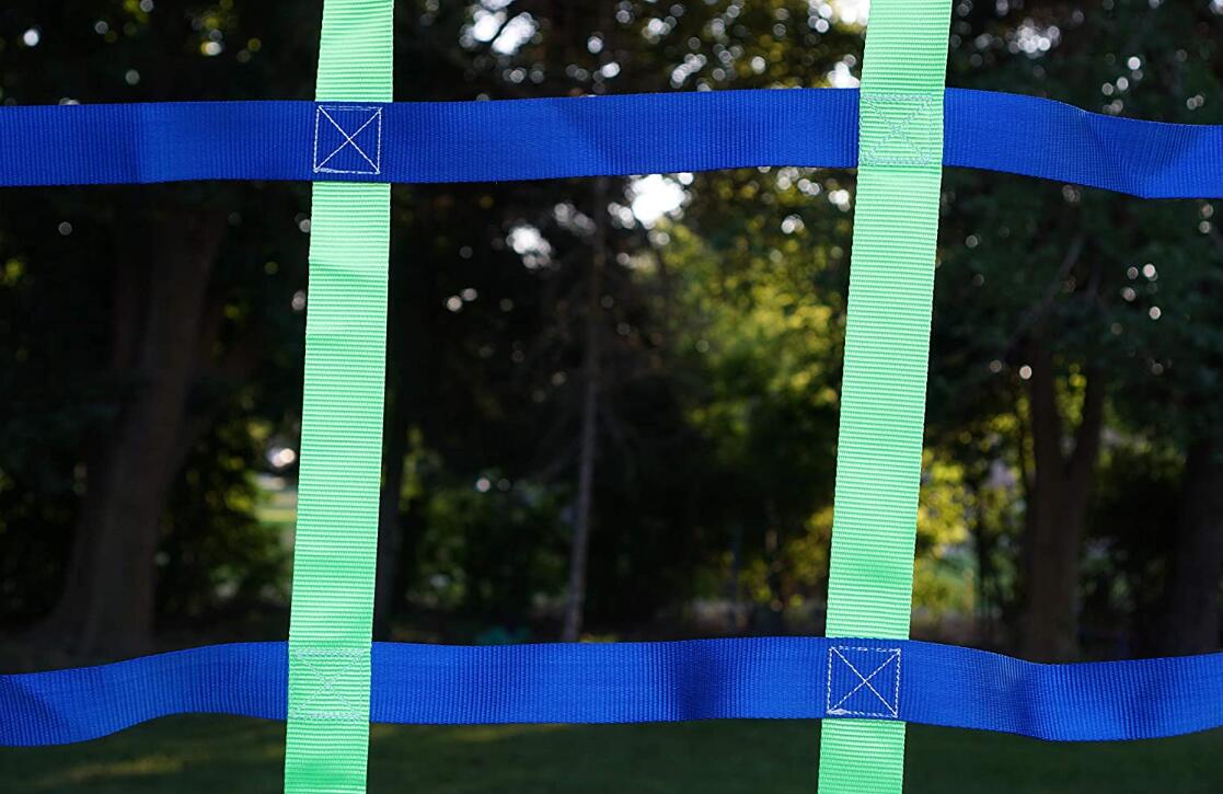 Наслаждайтесь Amazon, Лидер продаж, детская грузовая сеть для скалолазания, комнатная и уличная джунгли, тренажерный зал, ниндзя, воин, приспособление PT OT, грубая моторика