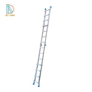 Алюминиевая многофункциональная складная лестница Lidl с колесами - Product Image 2