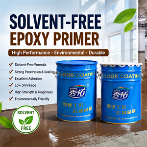 XT-115B Revestimiento Epóxico Ecológico Marrón Sin Solventes, Adhesivo Sellador Líquido de Fórmula Transparente para Construcción - Product Image 1