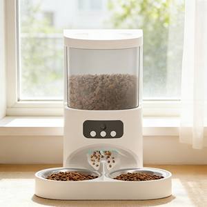 Vente Flash : Distributeur Automatique Intelligent pour Animaux de Compagnie en Acier Inoxydable – Gamelles et Distributeurs de Nourriture pour Animaux - Product Image 1