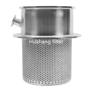 Fabricante Huahang, alta precisión de filtración, Titanio/SS 304/SS 316L, cartucho de filtro de potencia, cartucho de filtro de polvo poroso - Product Image 1