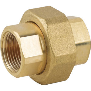 Conector hembra/hembra de latón amarillo 3/4X3/4 para herramienta de torneado - Product Image 2