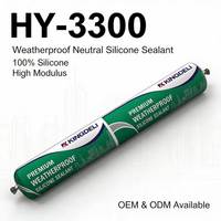 Scellant silicone neutre haute performance résistant aux intempéries, marque OEM, fabriqué en Chine pour une utilisation dans la construction (fenêtres, portes et murs-rideaux)