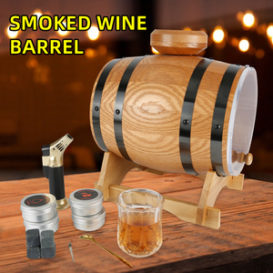 Luxury Cocktail <strong>Smoker</strong> Infuser Kit with Luxury Flashlight, Custom Wood Chips &amp; Custom Wooden <strong>Whiskey</strong> <strong>Smoker</strong> - Product Image 1