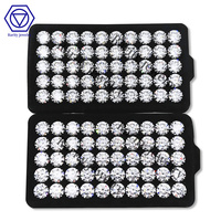 Zircon AAAAA de qualité supérieure, pierres cubiques blanches en vrac pour la fabrication de bijoux, directement de l'usine