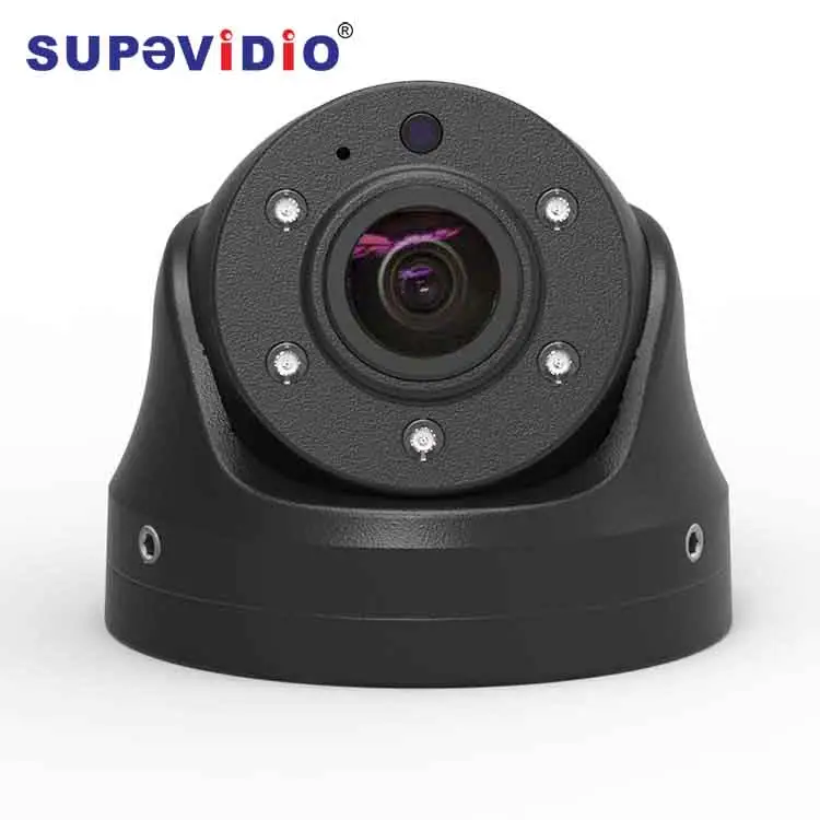 1.5 inci Mini 720p AHD kamera Dome tahan air/tahan cuaca visi malam luar ruangan inframerah 1/4 Cmos H.264 hitam/putih 3.6mm