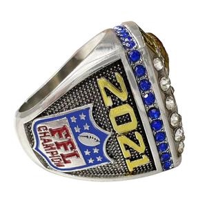 Anillo de campeonato deportivo de ensueño 2021, anillo geométrico de aleación personalizado Unisex para fútbol, béisbol, baloncesto, recuerdos o regalos - Product Image 5