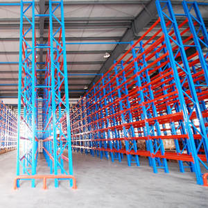 헤비 듀티 선택적 팔레트 랙 시스템 제조 대형 산업 창고 스틸 선반 와이어 메쉬 데크 스토리지 랙 - Product Image 3