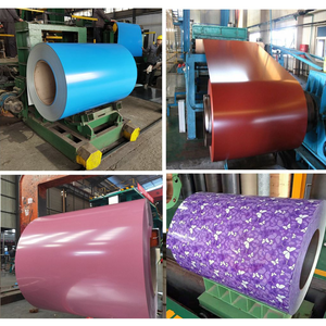 Giá thấp <span class=keywords><strong>ppgi</strong></span> cuộn dây <span class=keywords><strong>prepainted</strong></span> gi cuộn dây thép tấm lợp RAL 1013 cho xây dựng xây dựng - Product Image 2