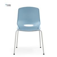 Chaises de conférence de chaise de visiteur de coquille en plastique de pp de fabrication professionnelle
