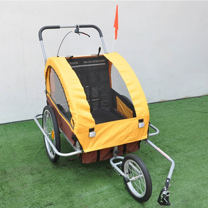 Vélo pliable avec <span class=keywords><strong>porte</strong></span>-bébé <span class=keywords><strong>Porte</strong></span>-enfant Remorques Vélo Remorque Maison Poussette Pour Enfants Enfants <span class=keywords><strong>Jumeaux</strong></span> Bébés - Product Image 6