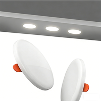 Plafonnier LED sans cadre 9W-36W IP44 Design moderne Diffuseur en fer et PP Haute luminosité Bord doux SMD2835