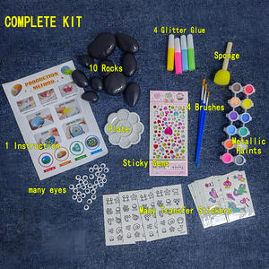 Juego de Pintura de Piedras Luminosas con Certificación EN71, Juguete Educativo 3D para Dibujar y Hacer Grafitis, Novedad para Niños - Product Image 6