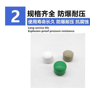 ฝาปิดท่อน้ำ PPR 20-160 Dn20-160 ทนแรงดันแบบเชื่อมร้อน - Product Image 4