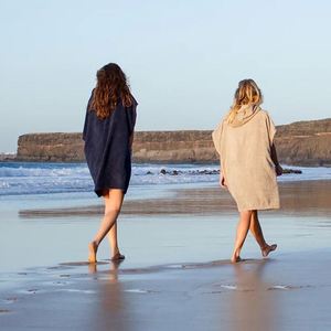 Fábrica Algodón Impreso Poncho Toalla con Bolsillo Desechable LOGO Surf Poncho De - Product Image 5