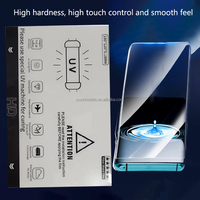 Film hydrogel coréen HD matter tpu uv curling pour protecteur d'écran coupe-peau mobile