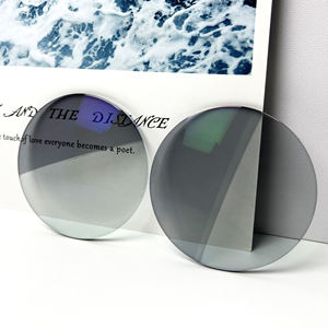 Gran oferta de lentes ópticas planas personalizadas RX, lentes bifocales fotocromáticas planas digitales de resina graduadas - Product Image 1
