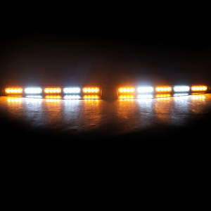 Chất lượng cao 40 Wát kính chắn gió kính chắn gió núi khẩn cấp xe xách tay LED Strobe Visor cảnh báo đèn hổ phách trắng - Product Image 1