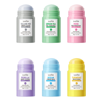 Masker Lumpur Herbal Korea Label Pribadi untuk Pengencangan, Perbaikan, Anti-Penuaan, dan Pelembap Kulit, Bentuk Stick, Membersihkan Wajah, untuk Semua Jenis Kulit