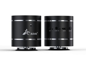 Newadin D5+ 20W 360 Degree Surround Sound Metal Portable <strong>Speaker</strong> with Built-in Mic - Product Image 2