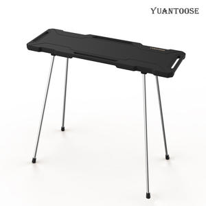 Table pliante d'extérieur Yuantoose 80x29x73cm, rectangulaire, portable, légère, multifonctionnelle, table de camping - Product Image 5