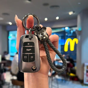 Accesorios para Auto 2020-2023, <span class=keywords><strong>Funda</strong></span> Protectora Inteligente para Llaves de TPU, Resistente a Arañazos y Ligera, para Chevrolet Cruze, Spark, Silverado - Product Image 6