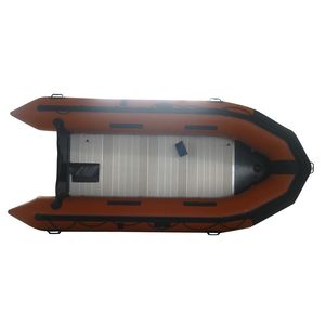 Oferta especial: Bote de rescate inflable Comax OEM/ODM de 360 cm con piso de aluminio para pesca y salvamento. - Product Image 4