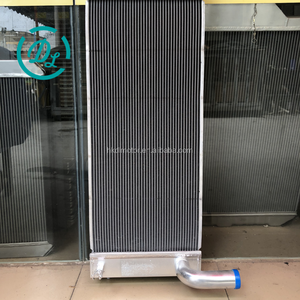 Radiateur de pelle hydraulique EexcavaStart PC228US-3, réservoir d'eau ASSY, pièce 22U-03-21111, noyau en aluminium durable, refroidissement efficace, 1 an - Product Image 2