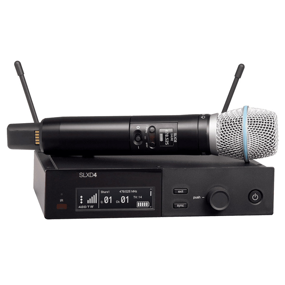 SHURE SLXD4 ets set bag付き　SLXD2マイク付き SHURE SLXD4 ets set bag付き SLXD2マイク付き SHURE SLXD4 ets