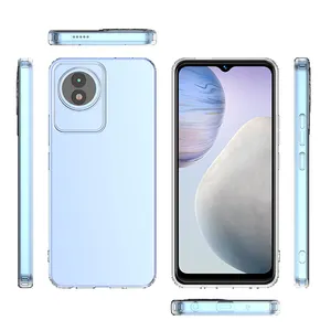 Casing ponsel silikon Bening, pelindung HP Ultra tipis TPU lembut untuk Nokia XR21 untuk iphone 12 13 pro max transparan