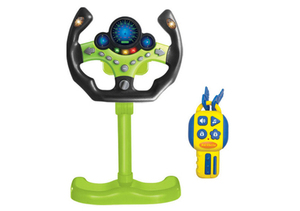Juguetes Educativos para la Primera Infancia, Juego <span class=keywords><strong>de</strong></span> Carreras Vertical, Ayuda a la Rotación, Volante con Llave <span class=keywords><strong>de</strong></span> Coche - Product Image 4