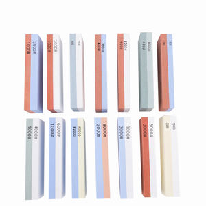 Set de Piedra de Afilar de Óxido de Aluminio de Doble Cara para Cuchillos Japoneses, Granos 400/1000/3000/6000/8000 - Product Image 3