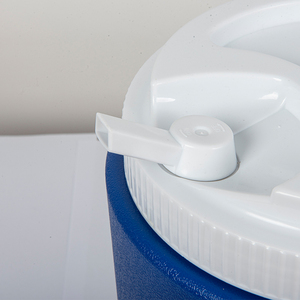 8L chất lượng tốt không thấm nước PE ngoài trời dễ dàng mang theo màu cam <span class=keywords><strong>PU</strong></span> bọt nước mát Jug với xử lý cho cắm trại - Product Image 4