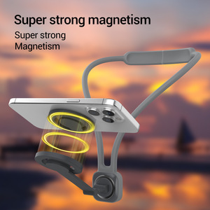 Supporto Magnetico Flessibile in Lega di Alluminio per Telefono con Supporto da Collo, Compatibile con Vlog/Registrazioni a Mani Libere - Product Image 4