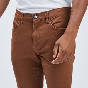 Private Label Men Casual Canvas Straight Leg <b>Trousers</b> Custom Branding Bulk Order OEM Manufacturer Anti-Wrinkle Breathable Mid - Product Image 4
