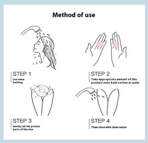 Hortelã Sensação Anti-bacteriana Feminina Wash Wipes Probióticos Infundido Ácido Bórico Natural Bulk Containers para Yoni Cuidados - Product Image 3