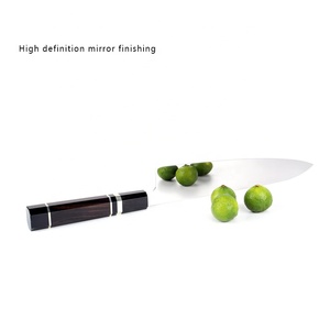 Couteaux de Chef en Promotion : <span class=keywords><strong>Couteau</strong></span> <span class=keywords><strong>Santoku</strong></span> et <span class=keywords><strong>Couteau</strong></span> à Fruits en Acier Inoxydable DAMASCUS Poli Miroir Haute Définition - Product Image 6