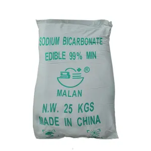 Sodium Bicarbonate CAS 144-55-8 Baking Soda Food Grade Leavening Agent Powder Sodium Bicarbonate 25kg bag for sale