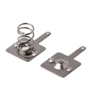 Tùy chỉnh điều khiển từ xa pin AA pin liên hệ với tấm mùa xuân - Product Image 2