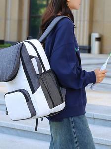 Sac à dos de badminton personnalisé, capacité de 2 raquettes, avec compartiment pour chaussures, adapté pour <span class=keywords><strong>raquette</strong></span> de tennis, <span class=keywords><strong>raquette</strong></span> de badminton, sports, marche, ordinateur portable - Product Image 4