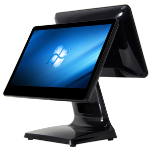 סיטונאי 15 אינץ LCD קיבולי מסך מגע Pos מסוף מערכת Windows כפולה מסך - Product Image 1