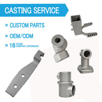 Services de fonderie OEM ODM professionnels pour la production de pièces de bras mécaniques sur mesure, fonderie à la cire perdue en fonte et services de fonderie en acier inoxydable 304 316