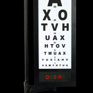 Surgical Science 1-Year Warranty Ophthalmic Wall Hanging <b>Plastic</b> Illuminated <b>Drum</b> Chart Eye Testing Optics Instruments - Product Image 1