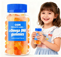 Gummies Omega DHA en marque privée OEM |   Saveur personnalisée |   Complément alimentaire |   Soutien à la nutrition et au bien-être quotidiens