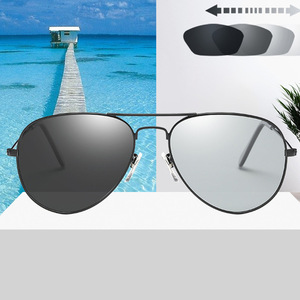 Gafas de sol de piloto para hombre, polarizadas, UV400, montura completa, para conducir. - Product Image 3