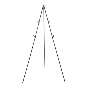 Portable Adjustable Height Folding Metal <b>Easel</b> For Sketching And Painting Art Display Rack With Vertical Orientation - Product Image 2